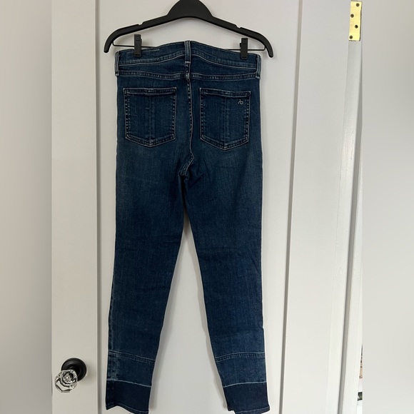 Rag & Bone high rise ankle skinny jeans. Size 26. Great condition. - Picture 2 of 4